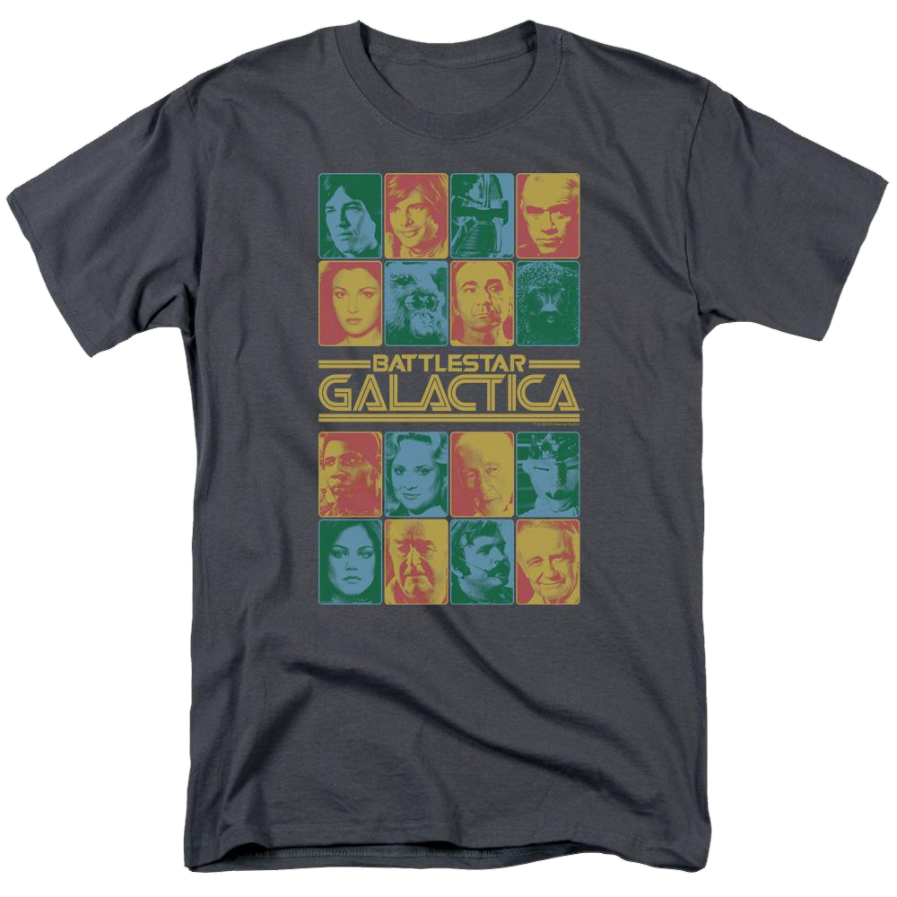 Battlestar Galactica 35th Anniversary Cast - Men's Regular Fit T-Shirt Men's Regular Fit T-Shirt Battlestar Galactica   