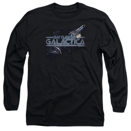 Battlestar Galactica Cylon Persuit - Men's Long Sleeve T-Shirt Men's Long Sleeve T-Shirt Battlestar Galactica   