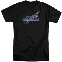 Battlestar Galactica Cylon Persuit - Men's Tall Fit T-Shirt Men's Tall Fit T-Shirt Battlestar Galactica   