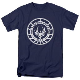 Battlestar Galactica Pegasus Badge - Men's Regular Fit T-Shirt Men's Regular Fit T-Shirt Battlestar Galactica   