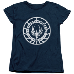 Battlestar Galactica Pegasus Badge - Women's T-Shirt Women's T-Shirt Battlestar Galactica   