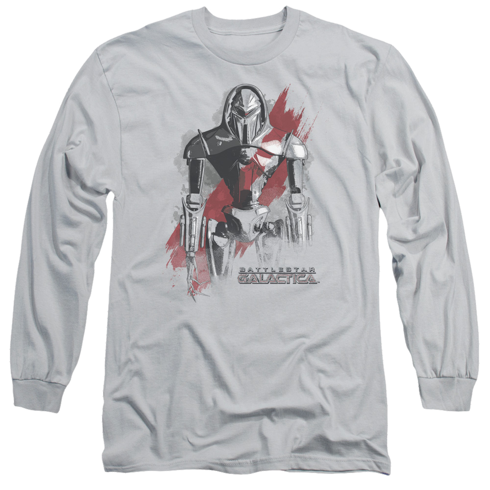 Battlestar Galactica Rebel Cenurion - Men's Long Sleeve T-Shirt Men's Long Sleeve T-Shirt Battlestar Galactica   