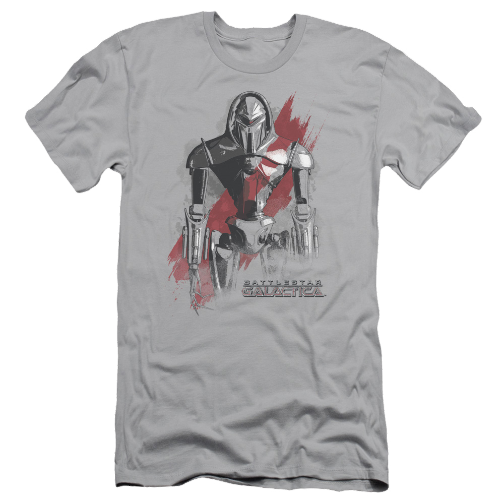 Battlestar Galactica Rebel Cenurion - Men's Slim Fit T-Shirt Men's Slim Fit T-Shirt Battlestar Galactica   