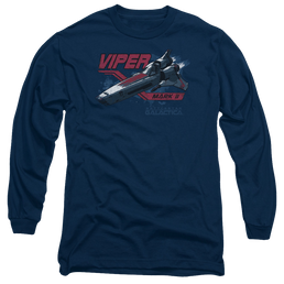 Battlestar Galactica Viper Mark Ii - Men's Long Sleeve T-Shirt Men's Long Sleeve T-Shirt Battlestar Galactica   