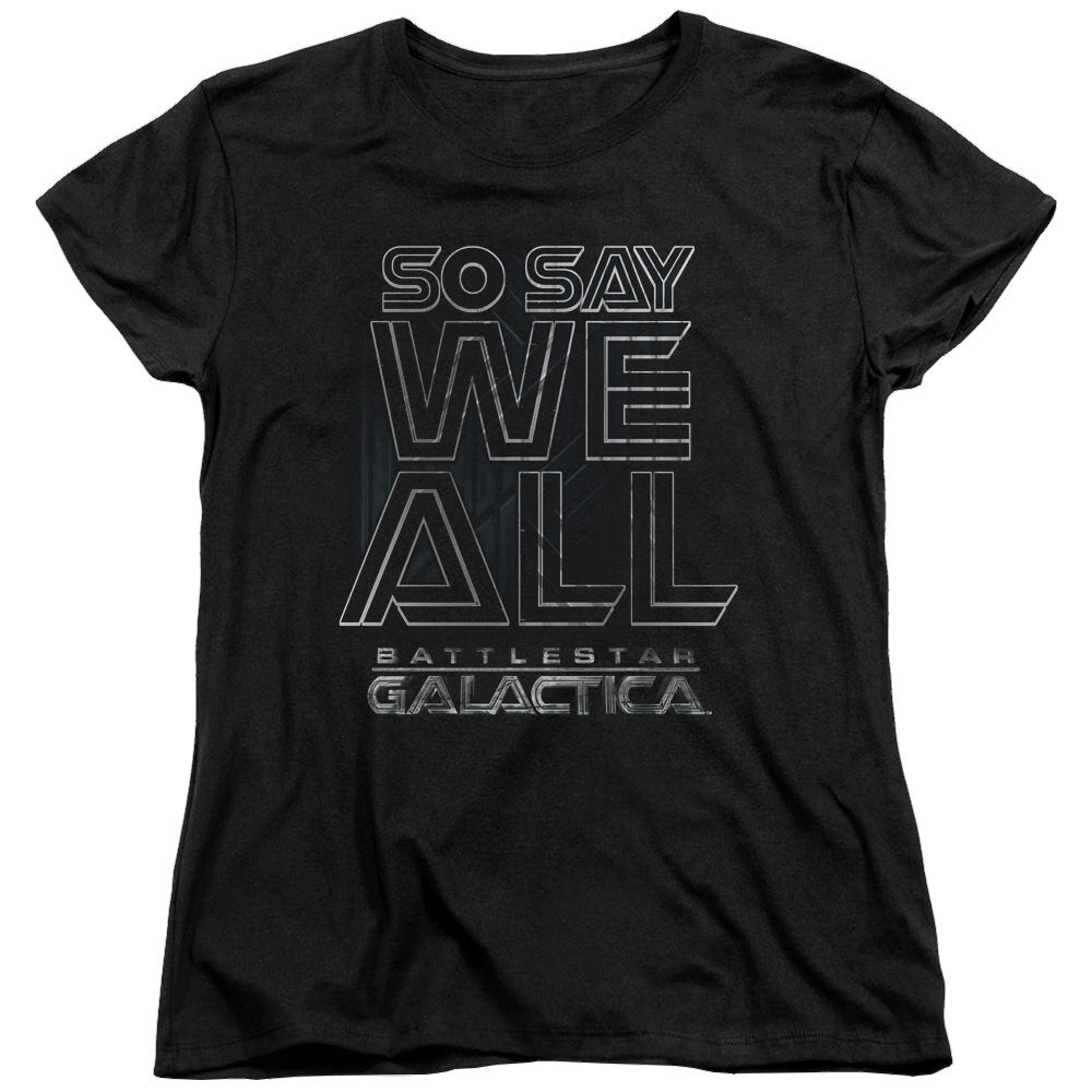 Battlestar Galactica Together Now - Women's T-Shirt Women's T-Shirt Battlestar Galactica   