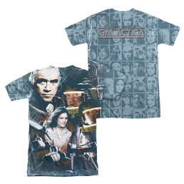 Battlestar Galactica (1978) Bsg(Classic) Battlestar Collage (Front Back Print) - Men's All-Over Print T-Shirt Men's All-Over Print T-Shirt Battlestar Galactica   