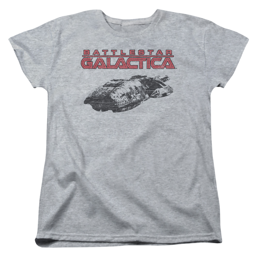 Battlestar Galactica Ship Logo - Women's T-Shirt Women's T-Shirt Battlestar Galactica   