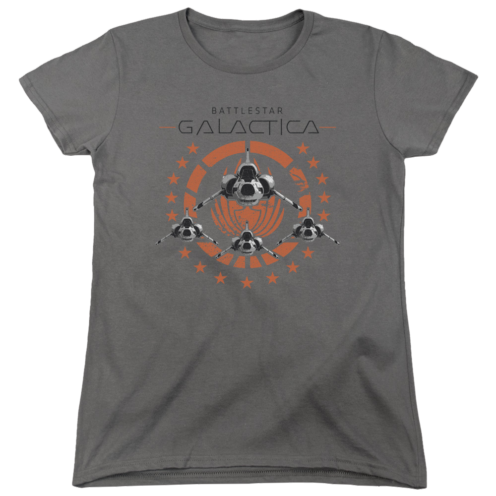 Battlestar Galactica Squadron - Women's T-Shirt Women's T-Shirt Battlestar Galactica   