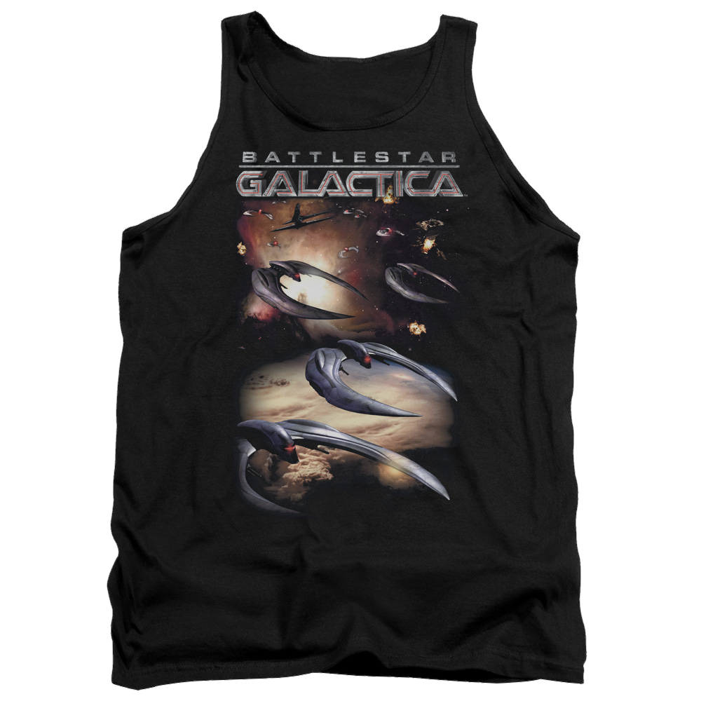Battlestar Galactica When Cylons Attack Men's Tank Men's Tank Battlestar Galactica   