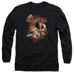 Battlestar Galactica Vipers Stretch - Men's Long Sleeve T-Shirt Men's Long Sleeve T-Shirt Battlestar Galactica   