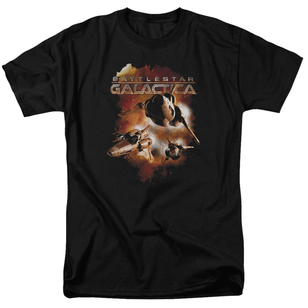 Battlestar Galactica Vipers Stretch - Men's Regular Fit T-Shirt Men's Regular Fit T-Shirt Battlestar Galactica   