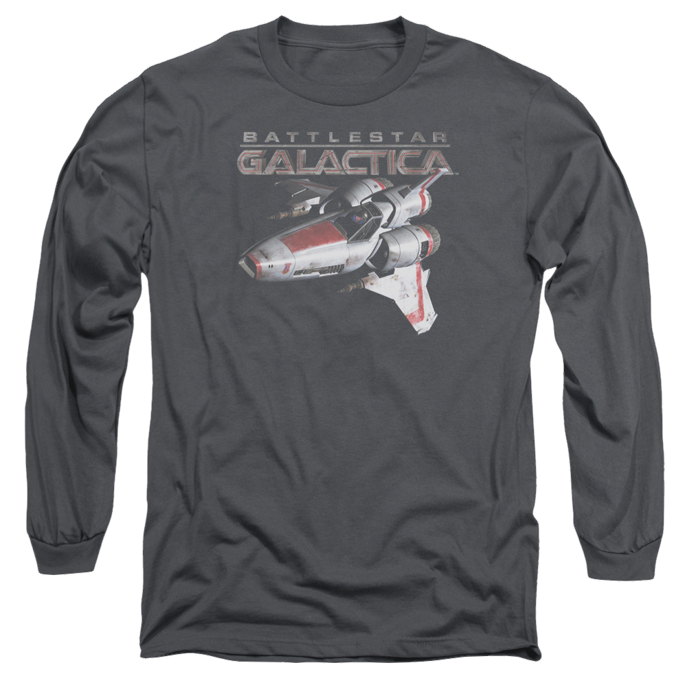 Battlestar Galactica Mark Ii Viper - Men's Long Sleeve T-Shirt Men's Long Sleeve T-Shirt Battlestar Galactica   