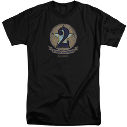 Battlestar Galactica Strike Fighters Badge - Men's Tall Fit T-Shirt Men's Tall Fit T-Shirt Battlestar Galactica   