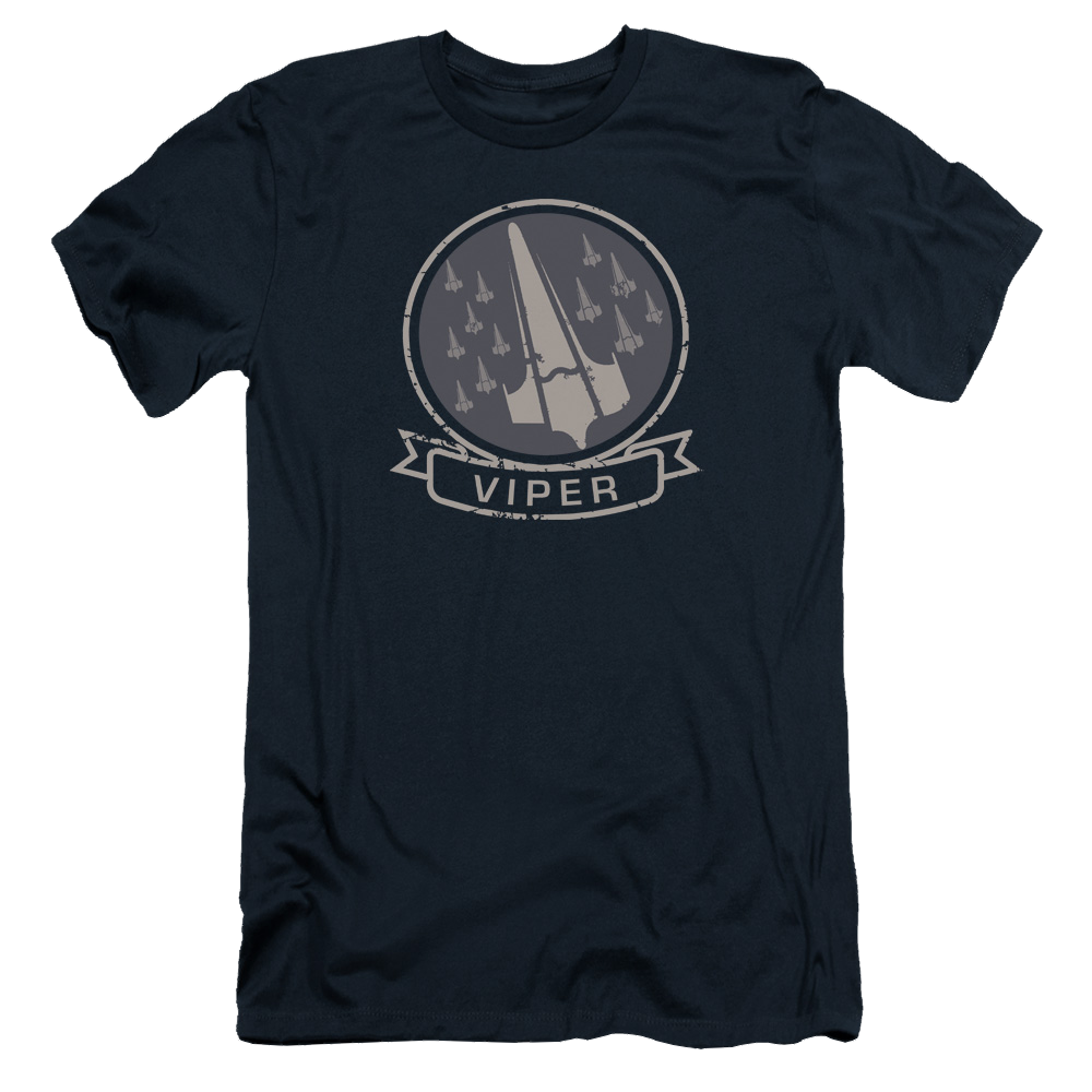 Battlestar Galactica Viper Squad - Men's Slim Fit T-Shirt Men's Slim Fit T-Shirt Battlestar Galactica   