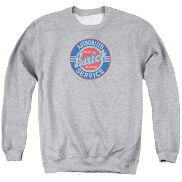 Buick Authorized Service - Men's Crewneck Sweatshirt Men's Crewneck Sweatshirt Buick   