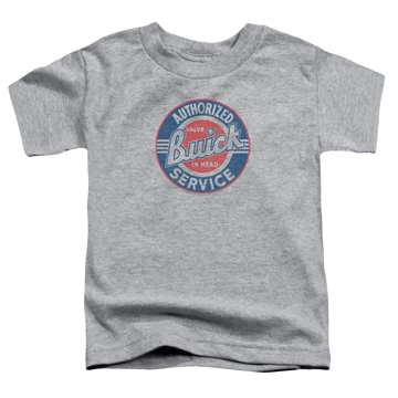 Athletic heather kid's t-shirt for ages 4 to 7 with Buick Authorized Service graphic