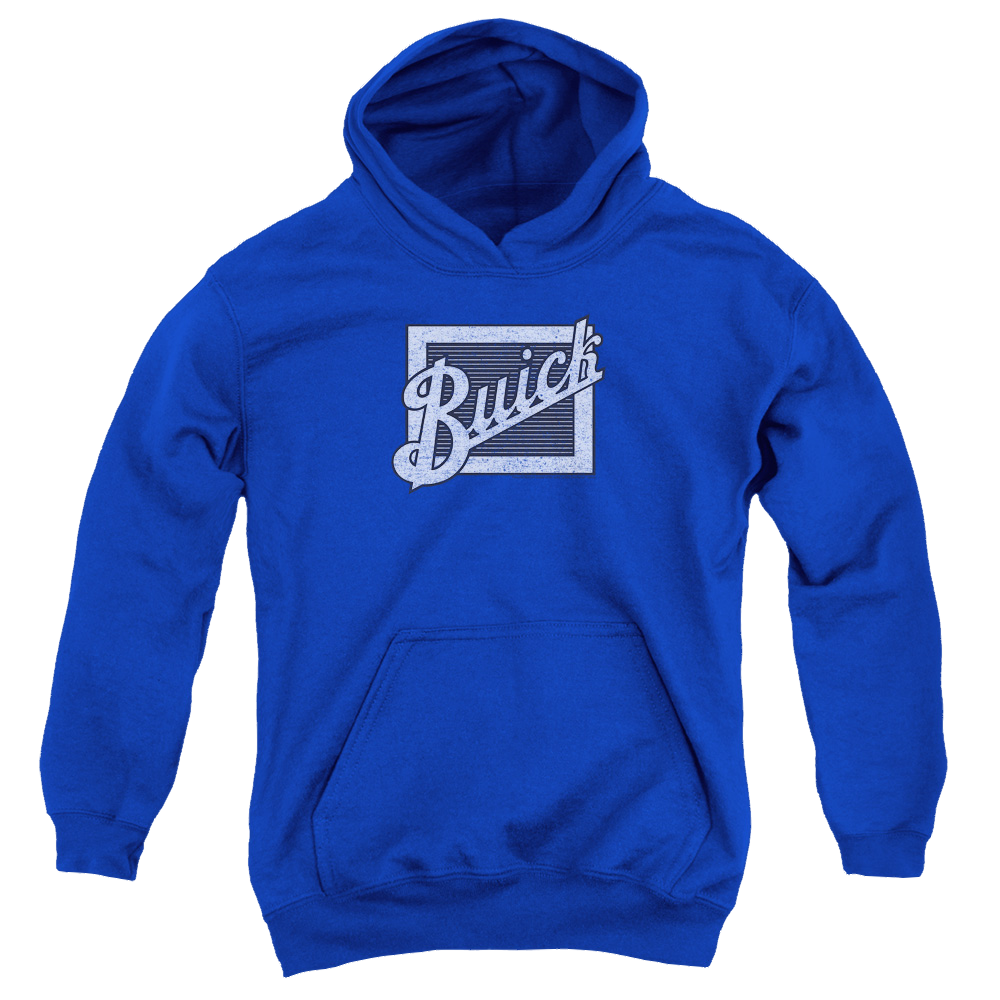 Buick Distressed Emblem - Youth Hoodie (Ages 8-12) Youth Hoodie (Ages 8-12) Buick   