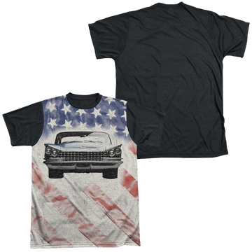 Buick 1959 Electra Flag - Men's Black Back T-Shirt Men's Black Back T-Shirt Buick   