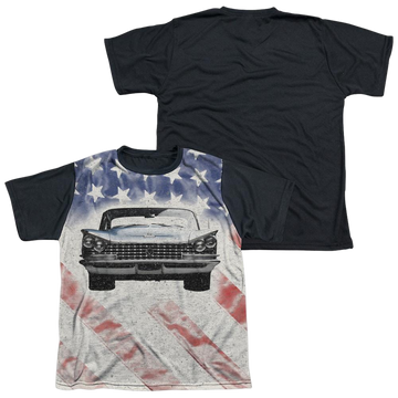 Buick 1959 Electra Flag - Youth Black Back T-Shirt (Ages 8-12) Youth Black Back T-Shirt (Ages 8-12) Buick   
