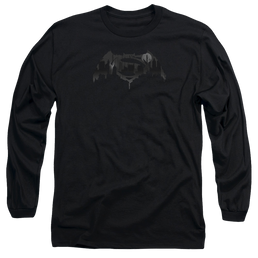 Batman v Superman Cityscape Logo - Men's Long Sleeve T-Shirt Men's Long Sleeve T-Shirt Batman   