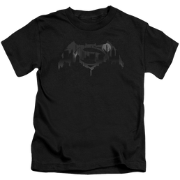 Batman v Superman Cityscape Logo - Kid's T-Shirt Kid's T-Shirt (Ages 4-7) Batman   