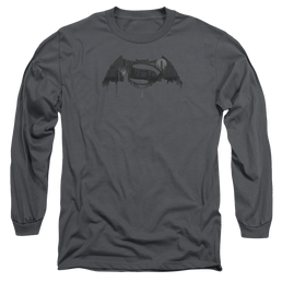 Batman v Superman Cityscape Logo - Men's Long Sleeve T-Shirt Men's Long Sleeve T-Shirt Batman   