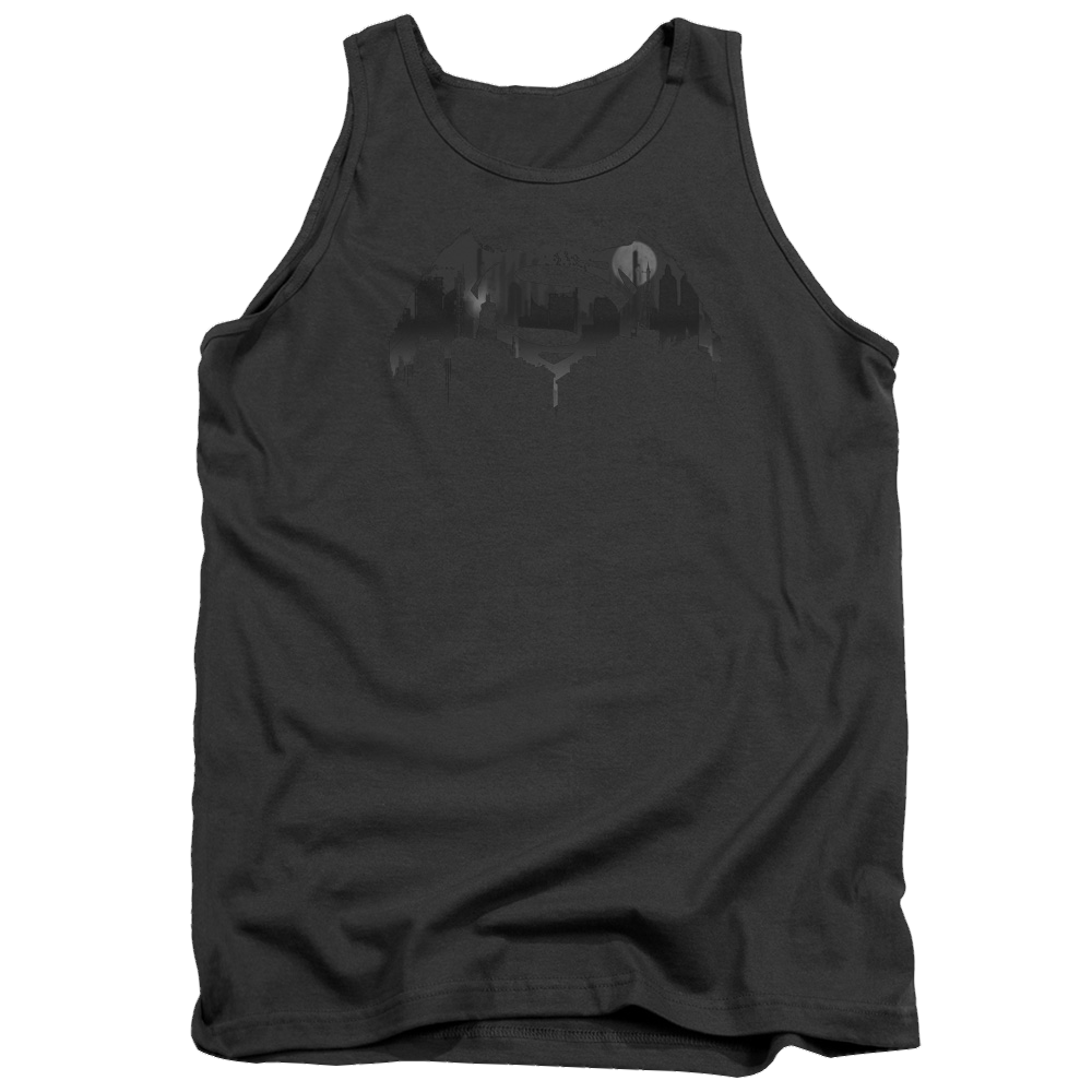Batman v Superman Cityscape Logo - Men's Tank Top Men's Tank Batman   