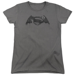 Batman v Superman Cityscape Logo - Women's T-Shirt Women's T-Shirt Batman   