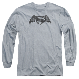 Batman v Superman Cityscape Logo - Men's Long Sleeve T-Shirt Men's Long Sleeve T-Shirt Batman   