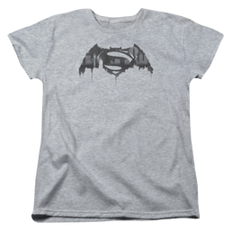 Batman v Superman Cityscape Logo - Women's T-Shirt Women's T-Shirt Batman   