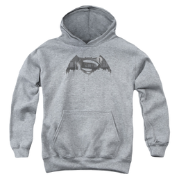 Batman v Superman Cityscape Logo - Youth Hoodie Youth Hoodie (Ages 8-12) Batman   