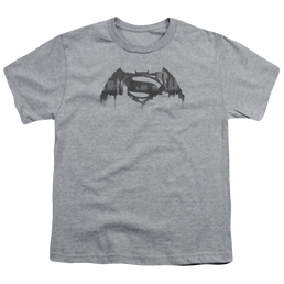 Batman v Superman Cityscape Logo - Youth T-Shirt Youth T-Shirt (Ages 8-12) Batman   
