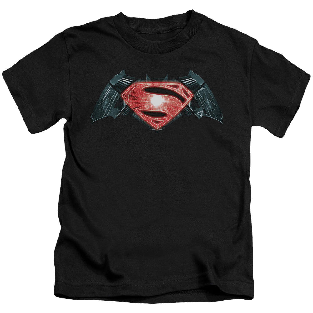 Batman v Superman Industrial Logo - Kid's T-Shirt Kid's T-Shirt (Ages 4-7) Batman   
