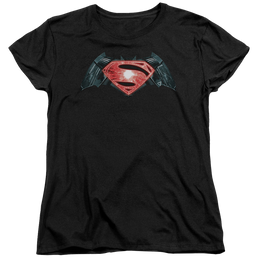 Batman v Superman Industrial Logo - Women's T-Shirt Women's T-Shirt Batman   
