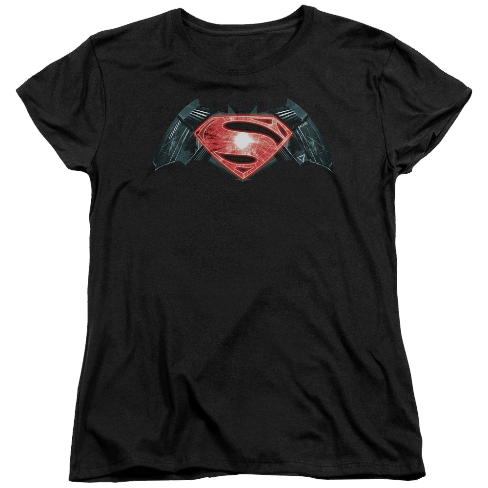 Batman v Superman Industrial Logo - Women's T-Shirt Women's T-Shirt Batman   