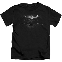 Batman v Superman Bw Logo - Kid's T-Shirt Kid's T-Shirt (Ages 4-7) Batman   
