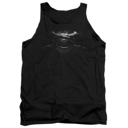 Batman v Superman Bw Logo - Men's Tank Top Men's Tank Batman   