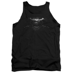 Batman v Superman Bw Logo - Men's Tank Top Men's Tank Batman   