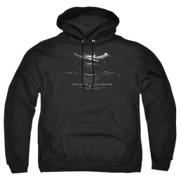 Batman v Superman Bw Logo - Pullover Hoodie Pullover Hoodie Batman   