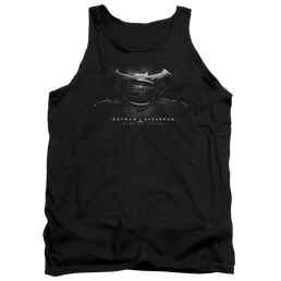 Batman v Superman Bw Logo - Men's Tank Top Men's Tank Batman   