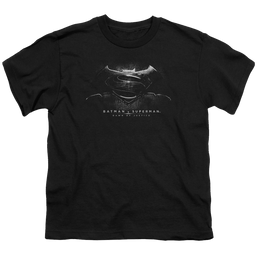 Batman v Superman Bw Logo - Youth T-Shirt Youth T-Shirt (Ages 8-12) Batman   