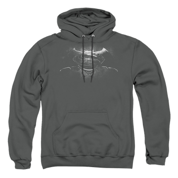 Batman v Superman Bw Logo - Pullover Hoodie Pullover Hoodie Batman   