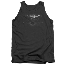 Batman v Superman Bw Logo - Men's Tank Top Men's Tank Batman   