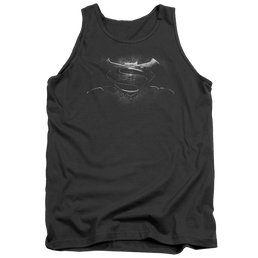 Batman v Superman Bw Logo - Men's Tank Top Men's Tank Batman   