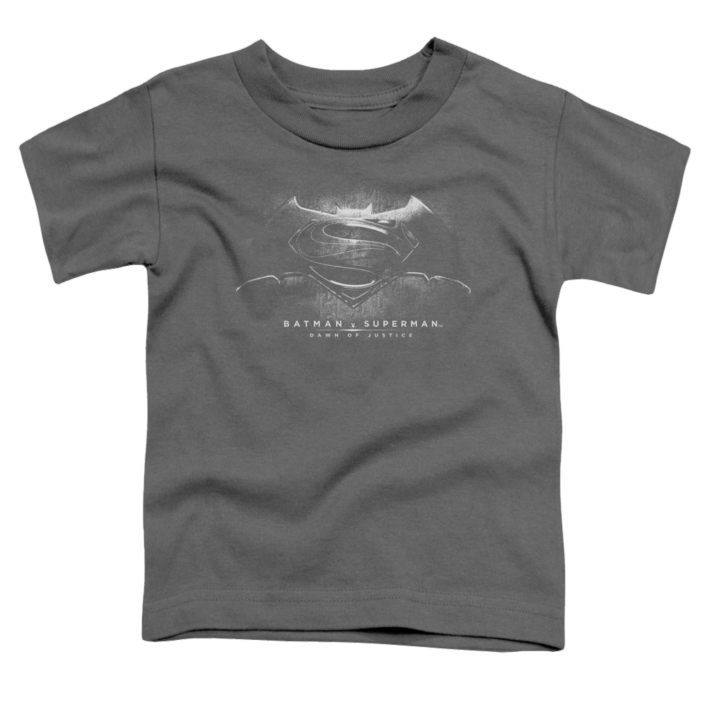 Batman v Superman Bw Logo - Kid's T-Shirt Kid's T-Shirt (Ages 4-7) Batman   