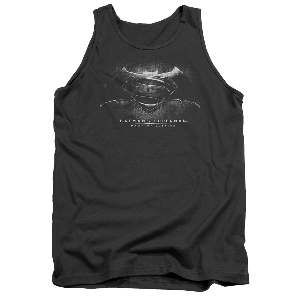 Batman v Superman Bw Logo - Men's Tank Top Men's Tank Batman   