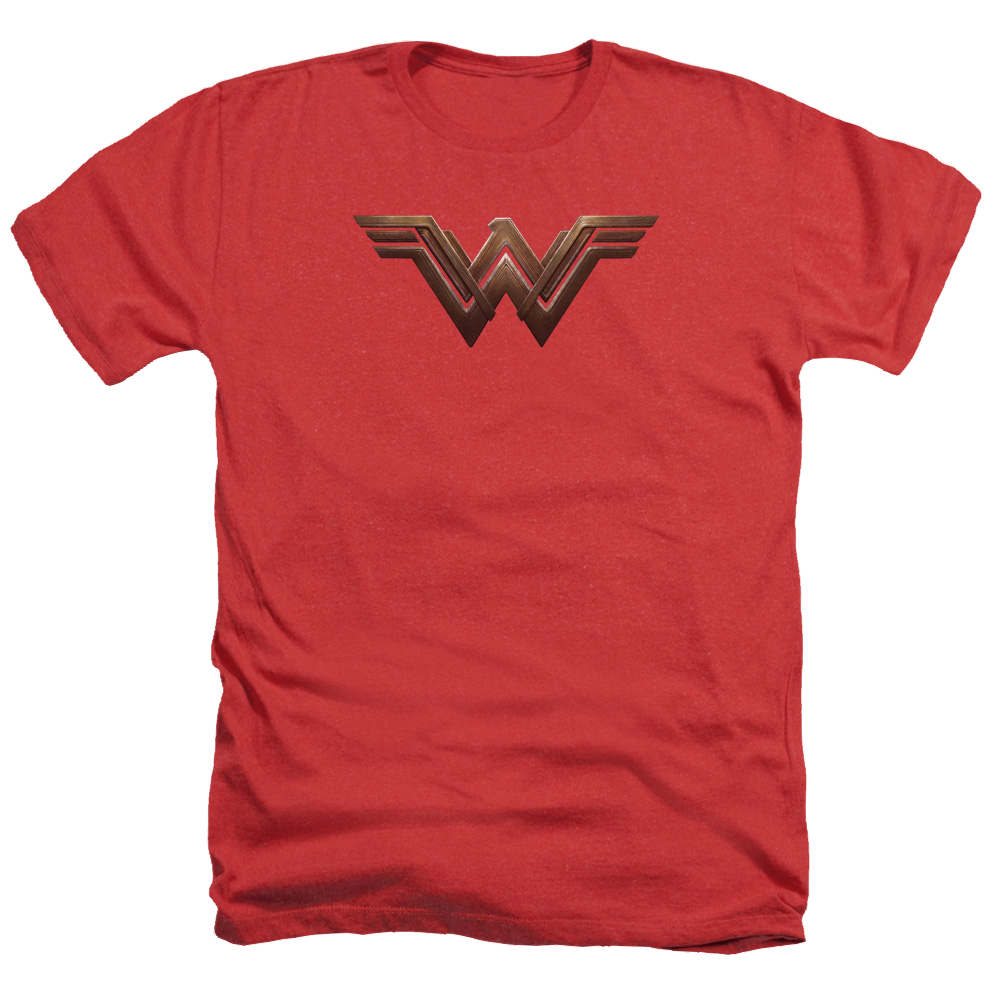Batman v Superman Ww Shield - Men's Heather T-Shirt Men's Heather T-Shirt Batman   