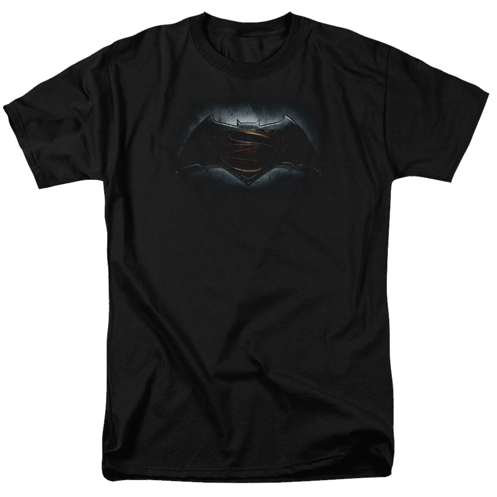 Batman v Superman Logo - Men's Regular Fit T-Shirt Men's Regular Fit T-Shirt Batman   
