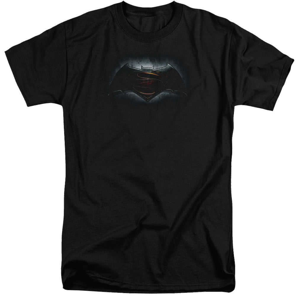 Batman v Superman Logo - Men's Tall Fit T-Shirt Men's Tall Fit T-Shirt Batman   