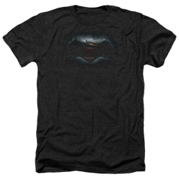Batman v Superman Logo - Men's Heather T-Shirt Men's Heather T-Shirt Batman   